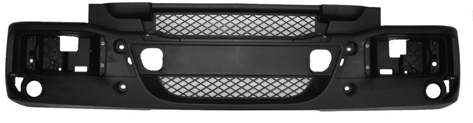 Paraurti basso h 38 cm per Iveco Eurocargo con fori fendi nebbia