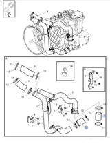 Manicotto flessibile raffreddamento Retarder cambio Volvo Renault