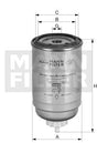 Filtro carburante Iveco (MANN filter)