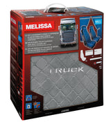 Melissa, set tende e coprisedili in microfibra per camion - Grigio