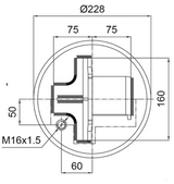 Complete rear/rear left air spring