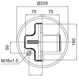 Rear/Rear Right Air Spring Complete