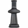 Tirante nero per coperchio batterie Iveco, riferimento 504077605, vista frontale
