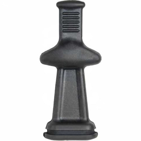 Tirante nero per coperchio batterie Iveco, riferimento 504077605, vista frontale