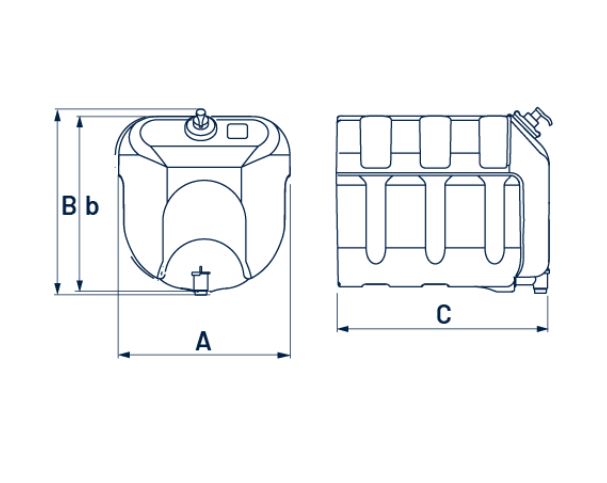 Tanica acqua Tankytoo 30 LT
