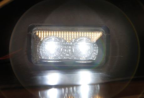 Luce ingombro a 2 Led, 24V - Bianco