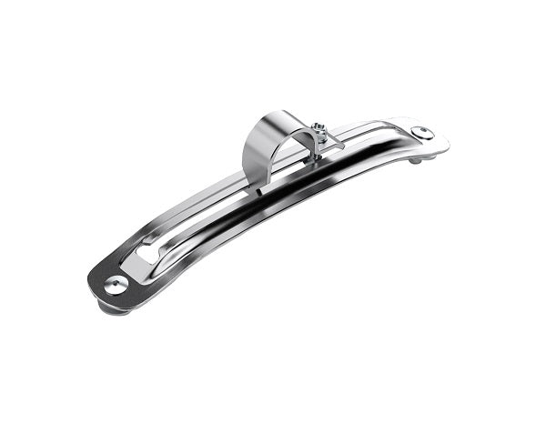 Staffa parafango registrabile inox 42