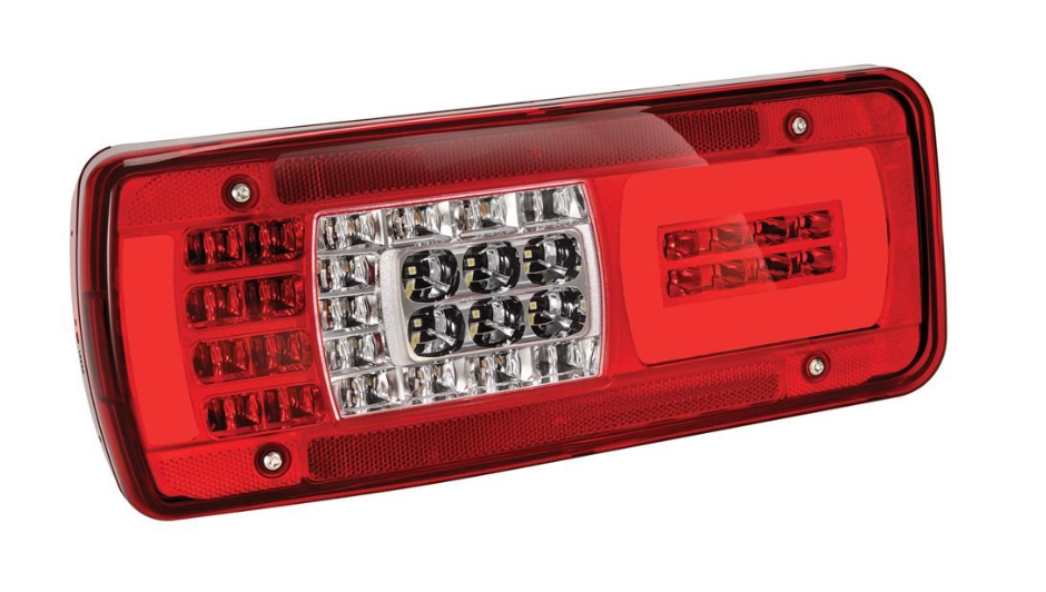 Fanale posteriore completo sx con luce targa per Iveco S-Way X-Way-T-Way