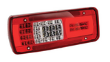 Fanale posteriore completo sx con luce targa per Iveco S-Way X-Way-T-Way