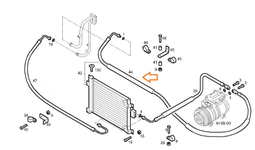 41285236 Tubo aria condizionata Iveco – StreetParts