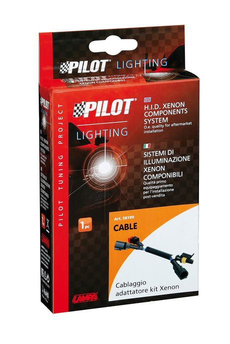 Cablaggio/adattatore kit xenon, 12/24V