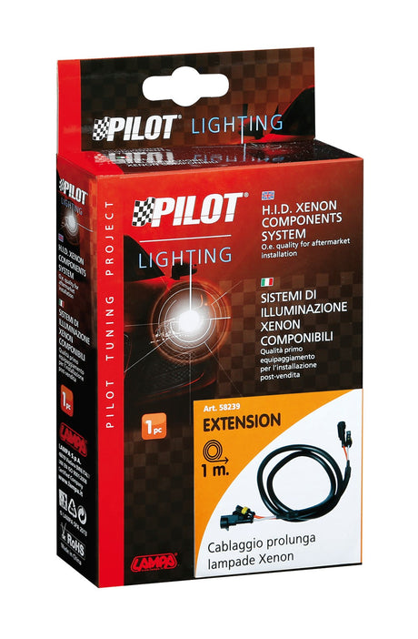 Cablaggio prolunga lampade Xenon - 1 m