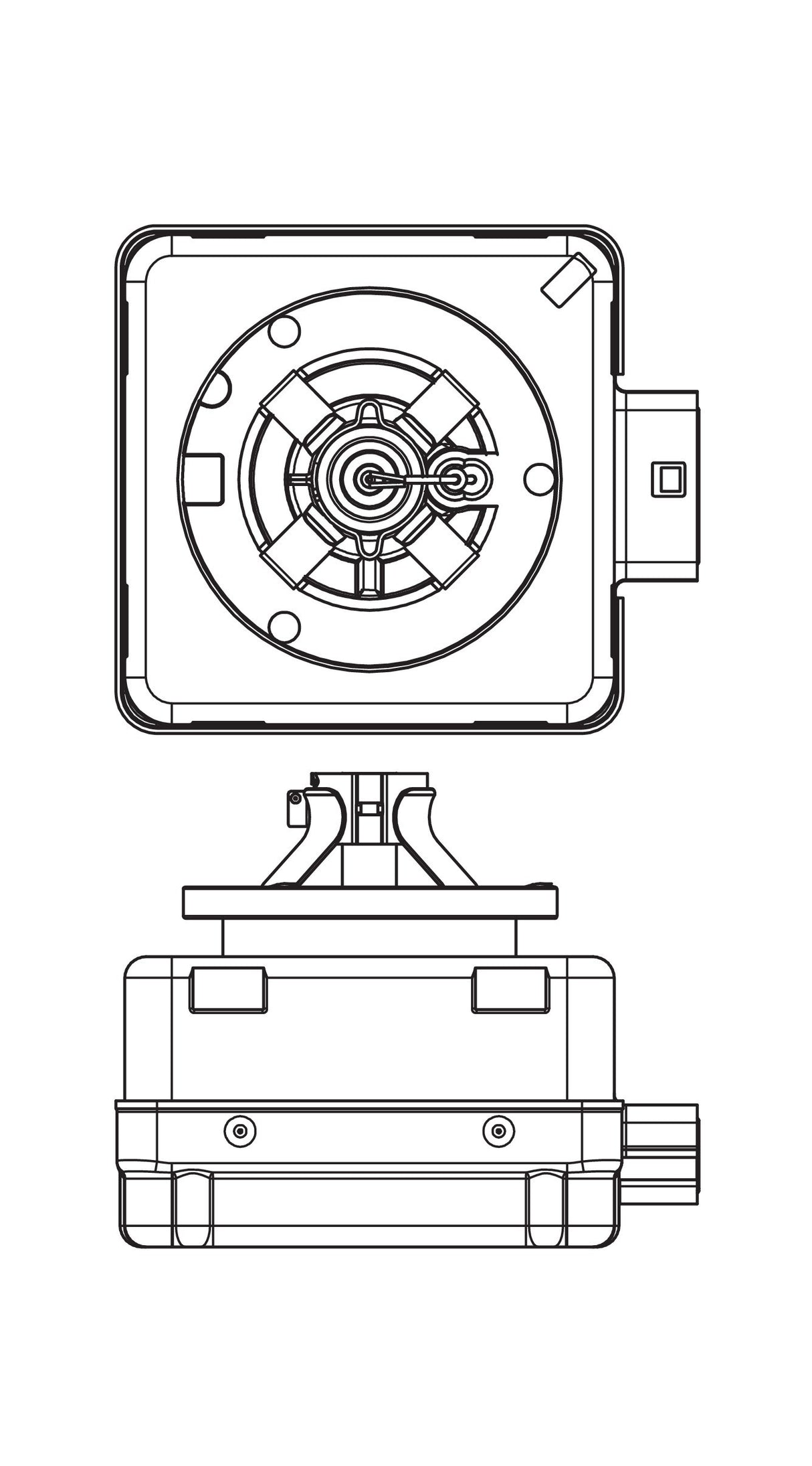 Lampada HID Xenon 6.000°K - D1R - 35W - PK32d-3 - 1 pz - D/Blister