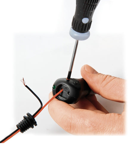 Spinotto per presa accendisigari con attacco rapido, 12/24V