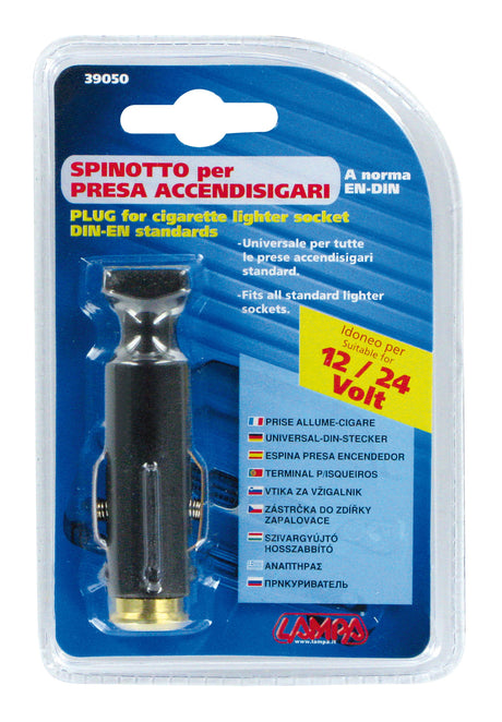 Spinotto standard per presa accendisigari 12/24V