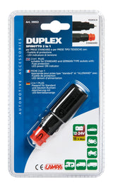 Spinotto universale per presa accendisigari, 12/24V