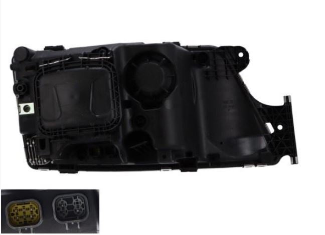 Faro proiettore sinistro led con motorino