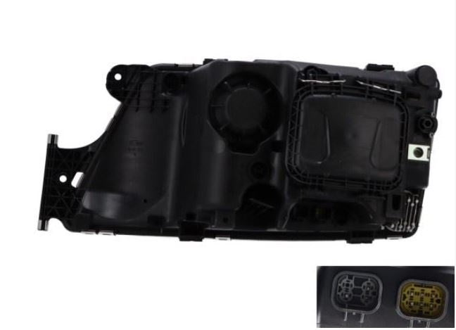 Faro proiettore destro led con motorino