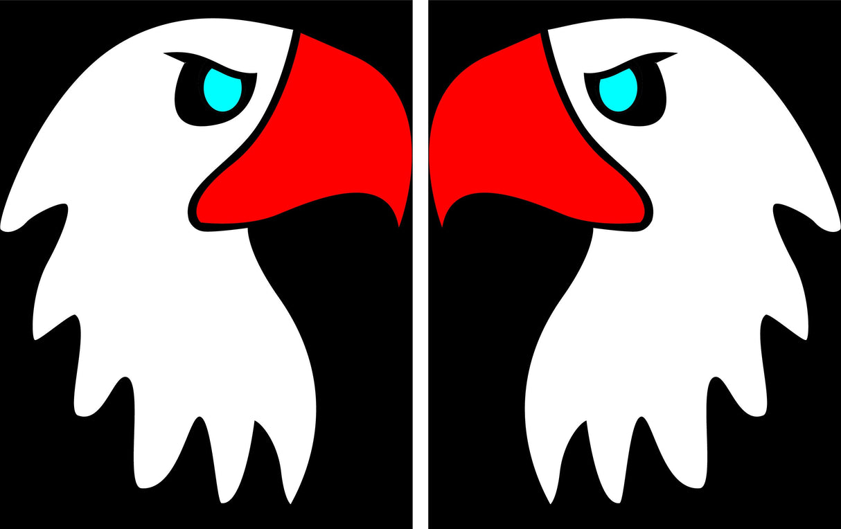 Spell-It Led coppia emblemi, 24V - Aquila