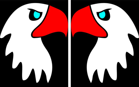 Spell-It Led coppia emblemi, 24V - Aquila