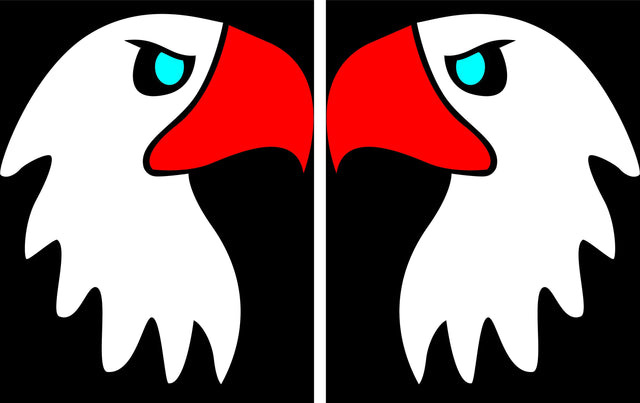 Spell-It Led coppia emblemi, 24V - Aquila