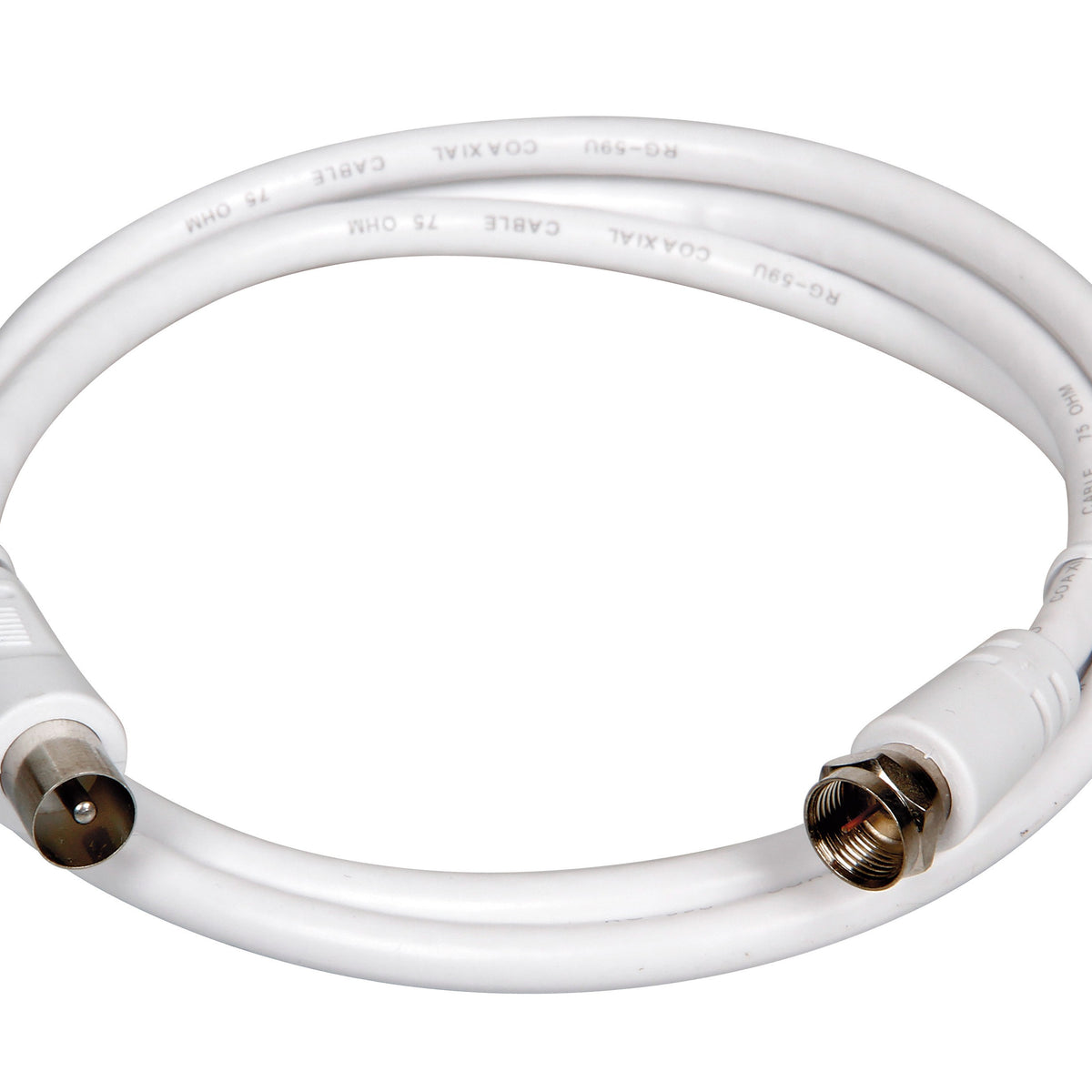 Cavo Coassiale Maclean 25M Rame RG6 MCTV-470 - Foto 1