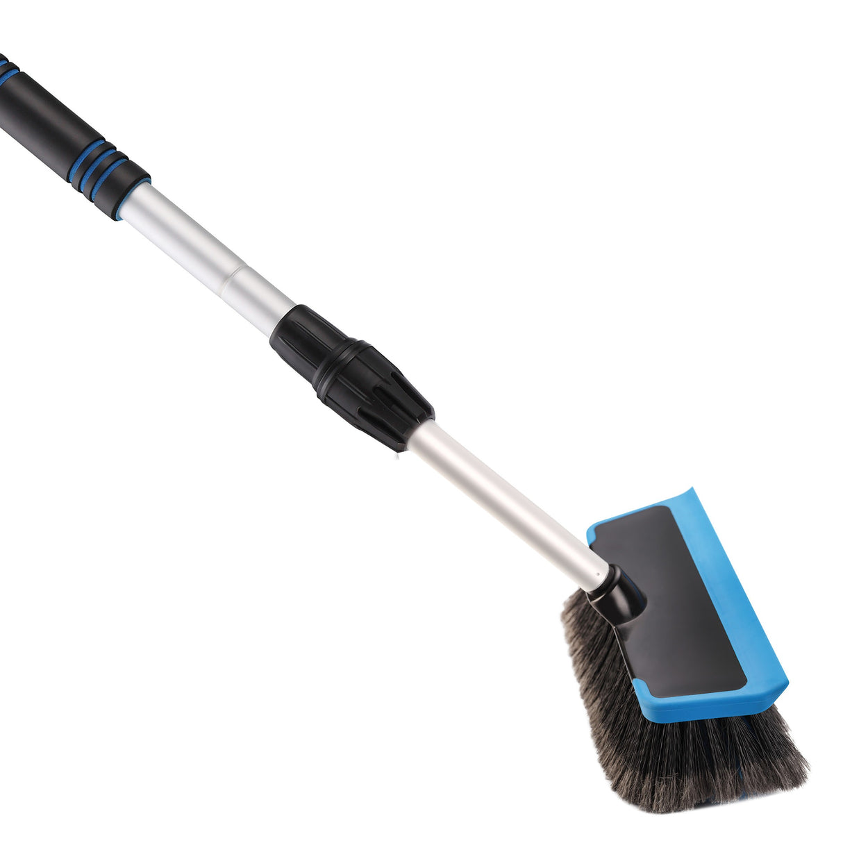 Set idrospazzola con manico telescopico, innesto a vite