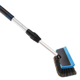 Set idrospazzola con manico telescopico, innesto a vite