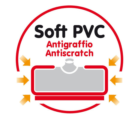 Bi-Level, idrospazzola di ricambio, innesto a ghiera