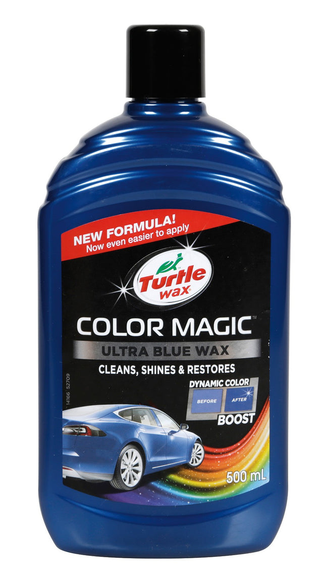 Color Magic, cera protettiva arricchita con colore - 500 ml - Blu