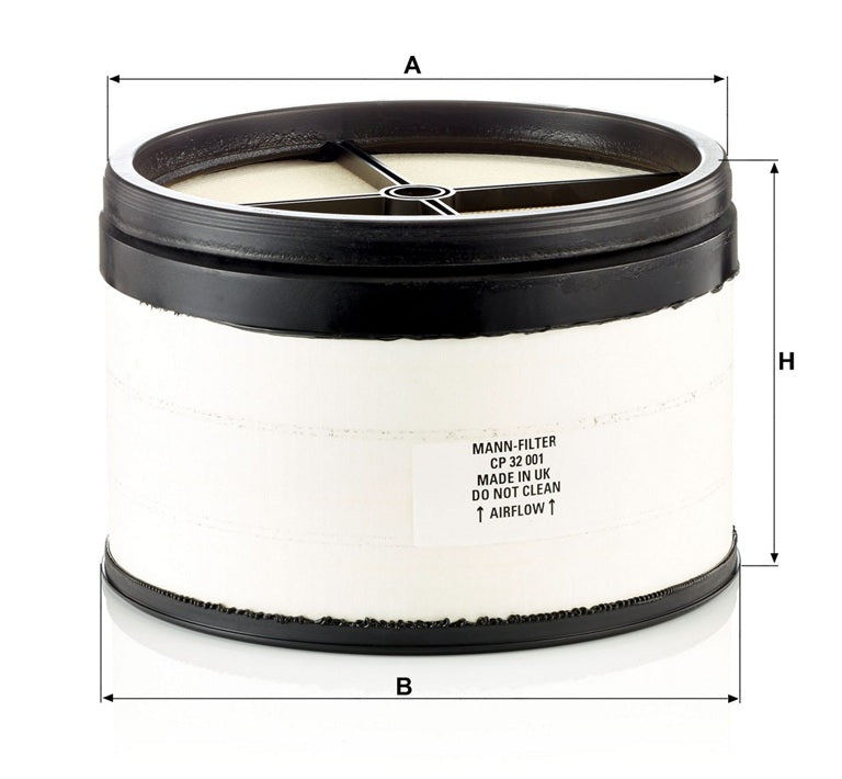 Mann Filter Engine Air Filter