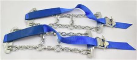 Catene da neve a settori con cinghie  2 pezzi