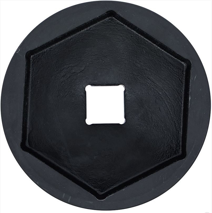 Chiave a bussola mozzo Volvo Daf 105mm attacco 1” quadro