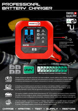 Carica batterie / mantenitore professionale 12V 10A