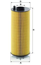 Filtro olio per Daf XF106 e CF86 Mann Filter
