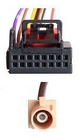 Specchio completo elettrico riscaldato sinistro con antenna per Crafter e TGE