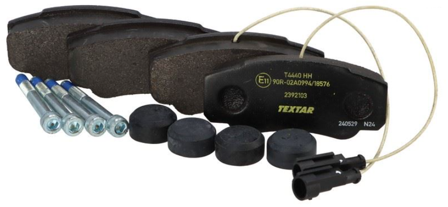 Textar 2392103 Rear Brake Pad Set for Nissan Cabstar and Renault Maxity (Ref.: D4060MA000)
