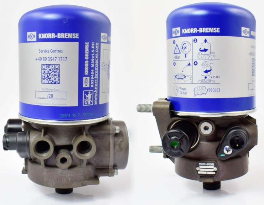 Essiccatore completo Knorr per Renault Kerax Magnum e Premium