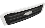 Griglia calandra frontale verniciata bianca per Ford F-Max