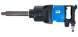Avvitatore pneumatico BGS 7640 blu e nero, vista laterale con albero lungo e impugnatura posteriore
