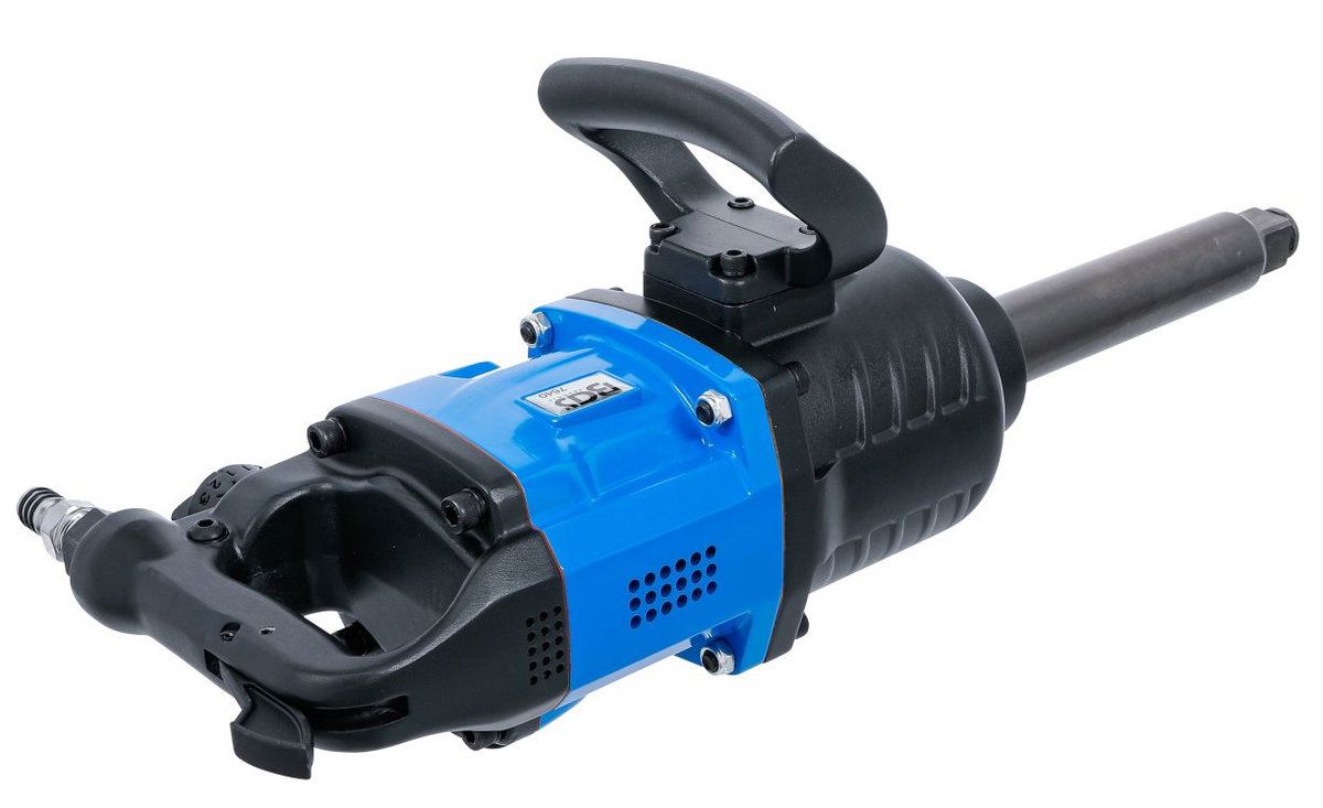 Avvitatore pneumatico BGS 7640, vista di tre quarti dal lato dell’impugnatura posteriore
