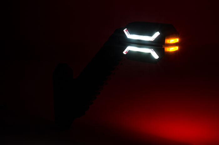 Cornetto ingombro led Dragon destro