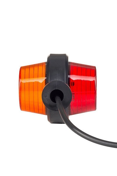 Led posizione cornetto dritto rosso/giallo Old Style