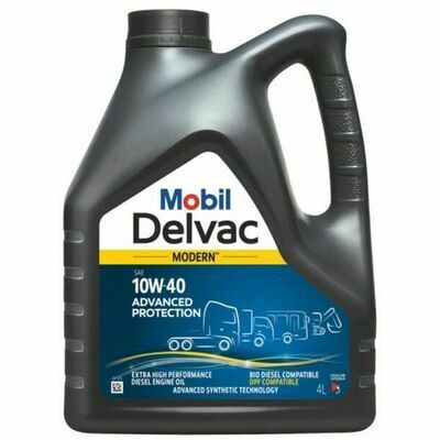 Olio motore Mobil Delvac M 10w40 LT 4