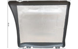iparo marmitta scudo termico in metallo per Scania R, vista posteriore, codice SP0000009292