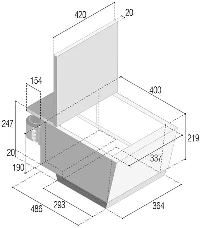 Frigorifero per Volvo 31 LT