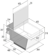Frigorifero per Volvo 31 LT